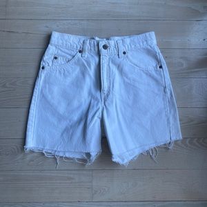 Orange Tab Levi’s Jean Shorts